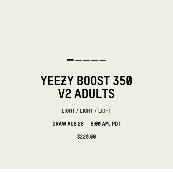 Adidas Yeezy 350 Light Size 9.5 main image 4